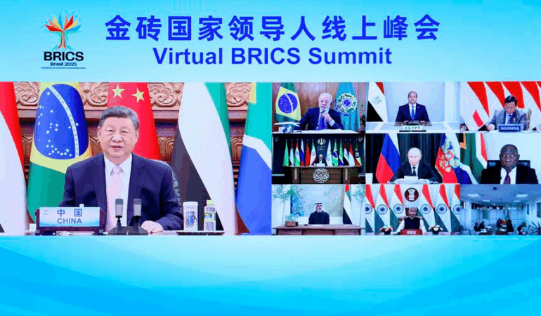 CGTN: Çin, BRICS ülkelerine çok taraflılığı birlikte savunmaları konusunda çağrıda bulundu