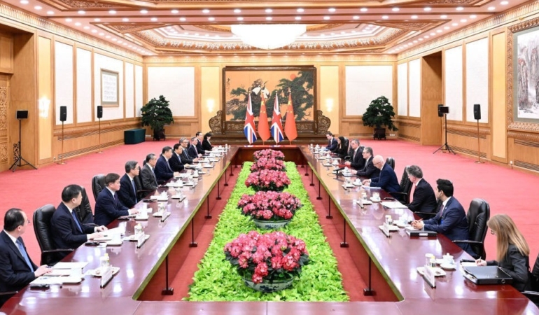 İngiltere Başbakanı Starmer, Sekiz Yıl Sonra Çin’i Ziyaret Etti