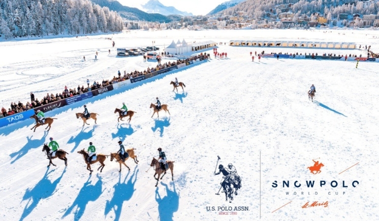 U.S. Polo Assn., Kar Polosu Dünya Kupası St. Moritz’in Resmi Sponsoru Oldu