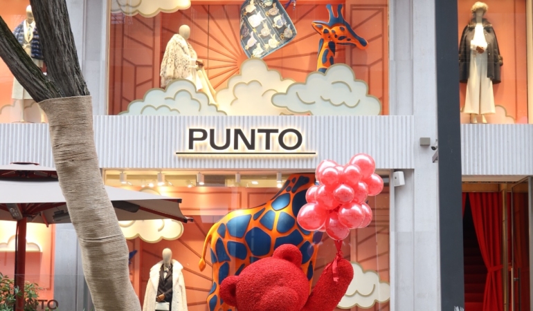 Nişantaşı’nda Punto’nun Enstalasyonu Sevgililer Günü Koleksiyonunu Gözler Önüne Serdi!
