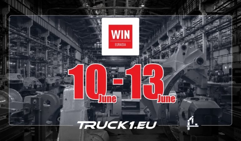 WIN EURASIA 2026, Truck1 ile Medya Ortaklığı Yaparak Dijital Ticareti Üretim Teknolojileriyle Buluşturuyor